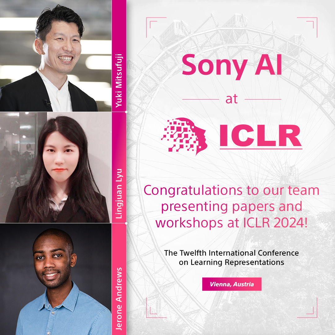 Sony AI at ICLR 2024 Pioneering the Future of AI with CuttingEdge